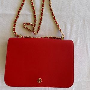 Tory Burch red crossbody